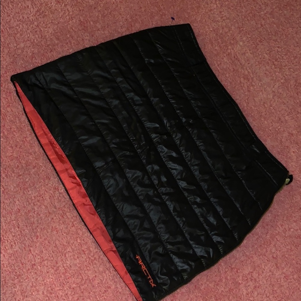 Reversible Bubble Mini Skirt